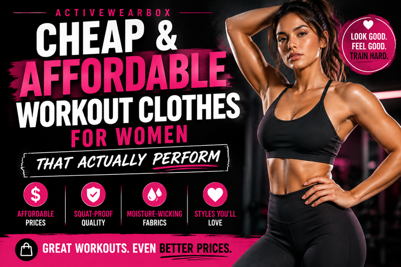 Cheap & Affordable Workout Clothes for Women (That Actually Perform)