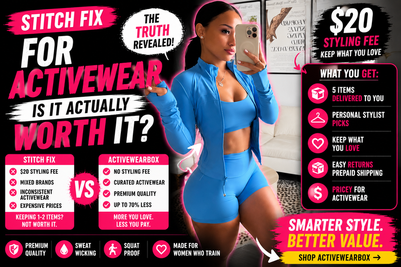 Stitch Fix for Activewear: Is It Worth It? (+ A Better Alternative)
