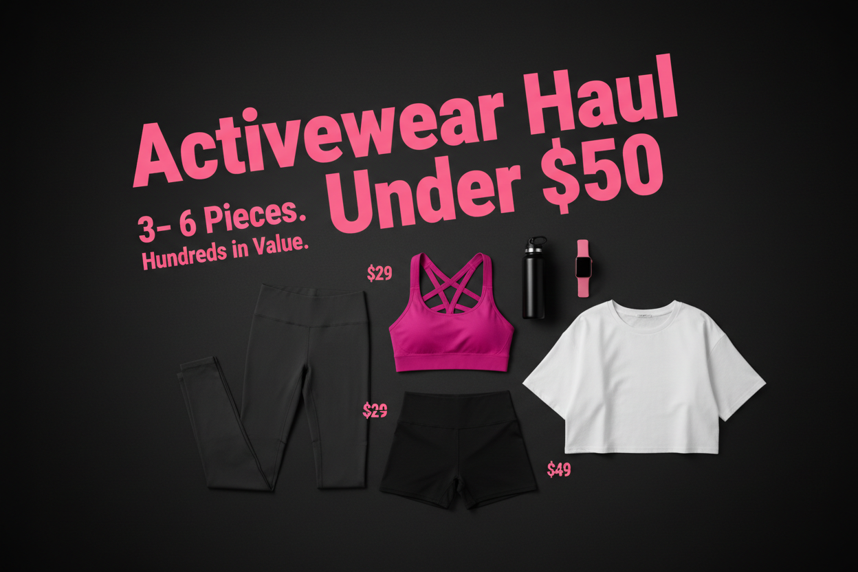 Activewear Haul Under $50