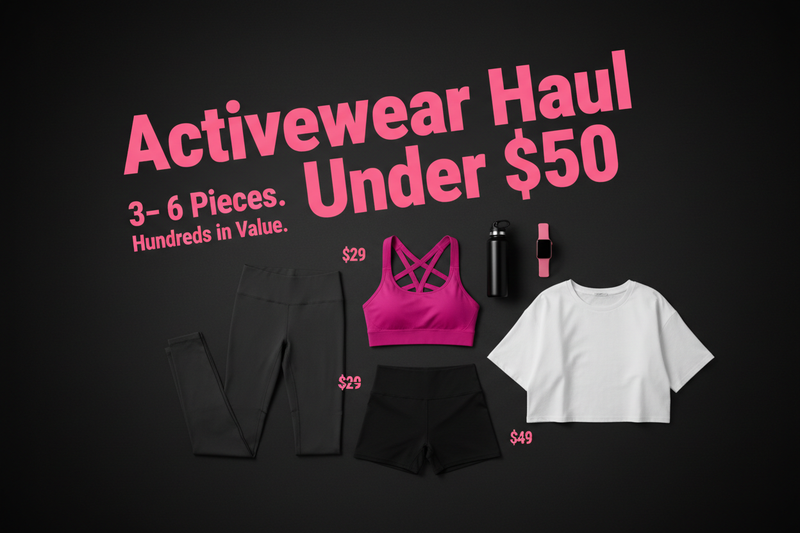 Activewear Haul Under $50