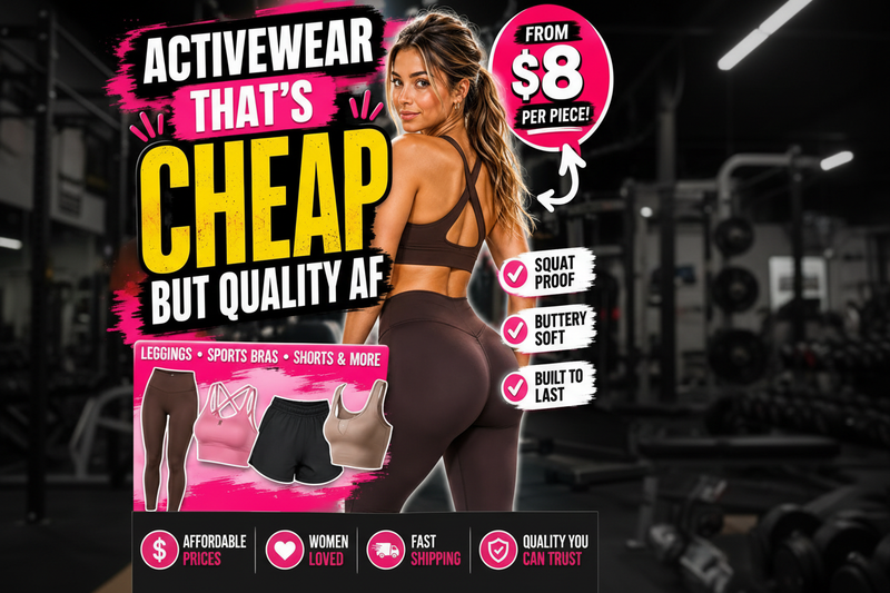 5 Most Affordable Activewear Brands for Women in 2026 — $7 per piece activewear comparison