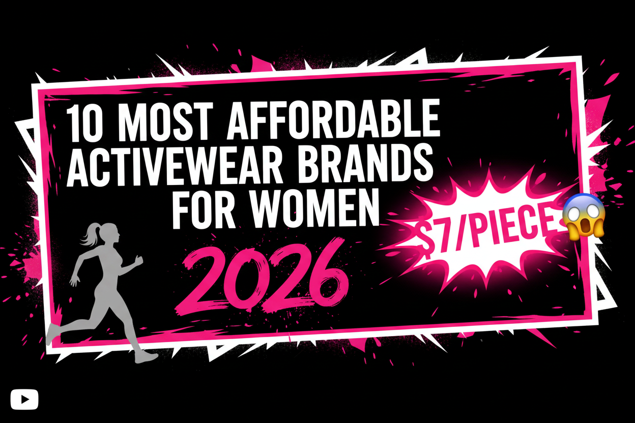 10 Most Affordable Activewear Brands for Women in 2026 — $7 per piece activewear comparison