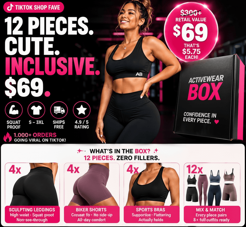 affordable gym outfits with leggings, shorts, sports bras, and matching sets in one easy bundle.