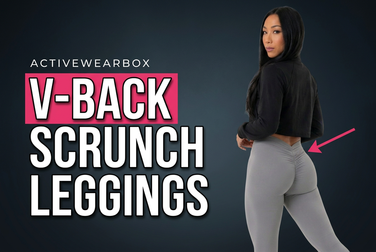 V-Back Scrunch Leggings: How They Work, Fit & Styling - ActivewearBox.com