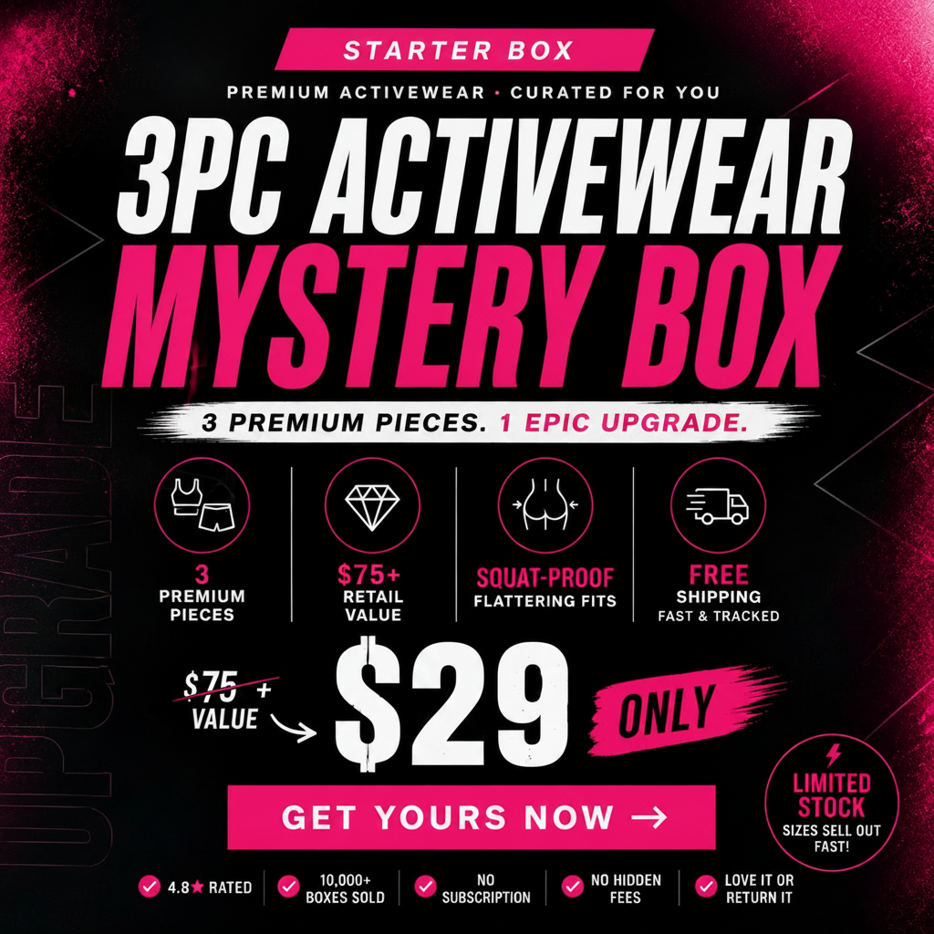 3PC Activewear Mystery Box