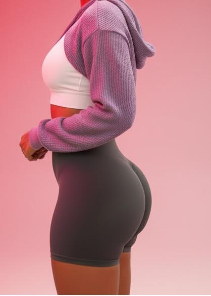 CAKED UP SCRUNCH SHORTS