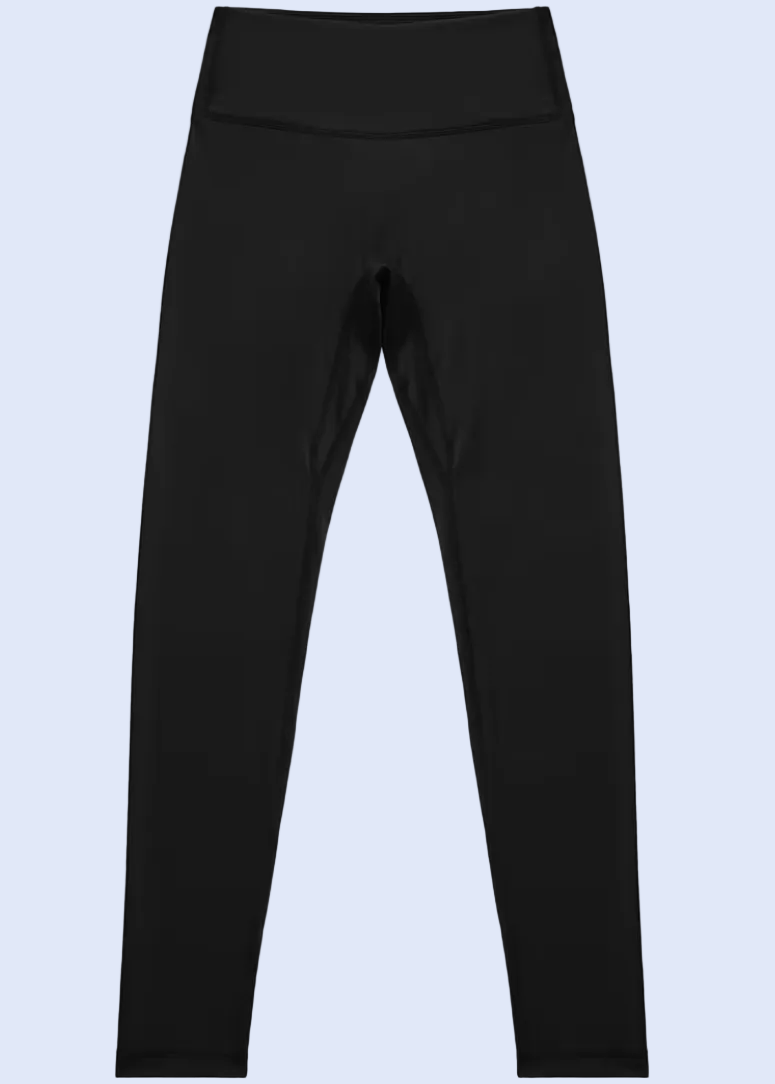 Black pants displayed on a white background with a green tag indicating 'No impact energy'.