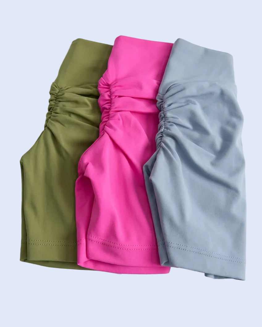 NKD High Waisted Scrunch Shorts - ActivewearBox.com