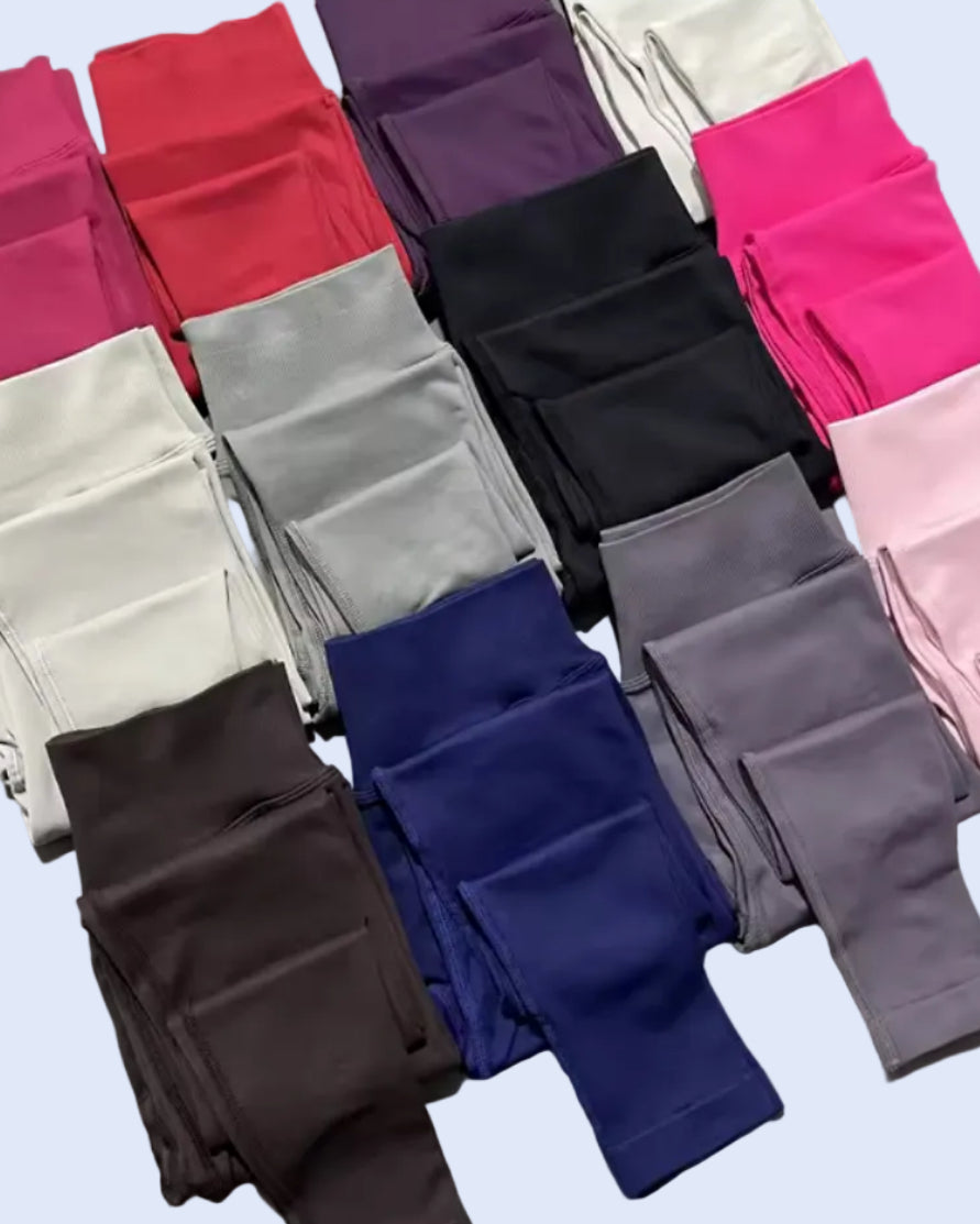 Sculpt Invisible Scrunch Leggings — Expresso
