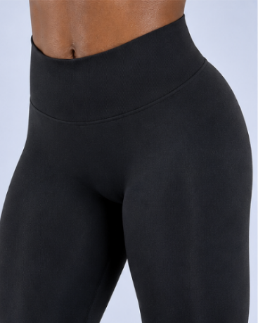 Sculpt Invisible Scrunch Leggings — Black