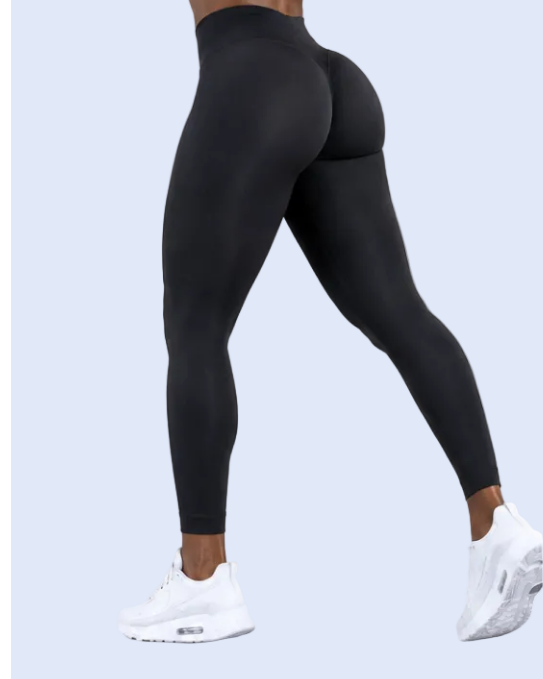 Sculpt Invisible Scrunch Leggings — Black