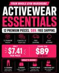 Activewear Essentials Bundle – 12 Pieces | $89