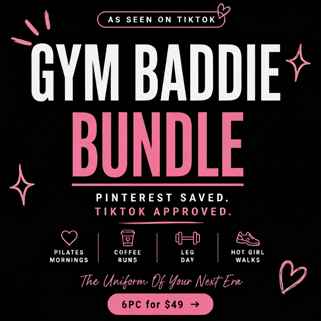 Gym Baddie Activewear Bundle (6 Pieces)
