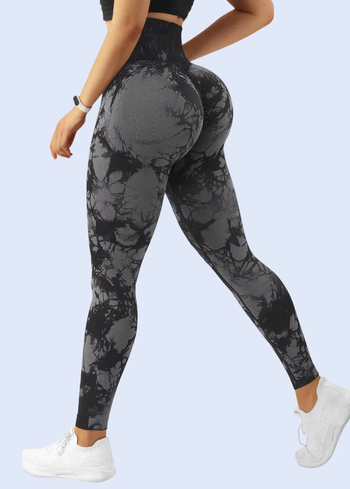 Marble Scrunch Leggings
