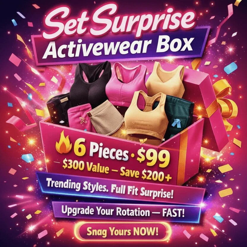Set Surprise Activewear Box - 6 Outfits