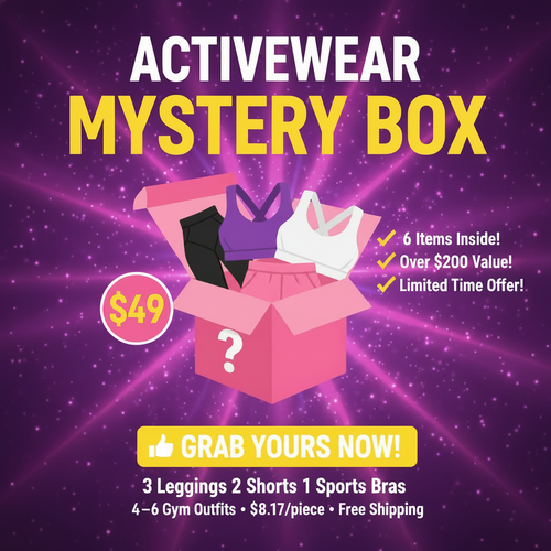 Activewear Mystery Box 6PC Banner