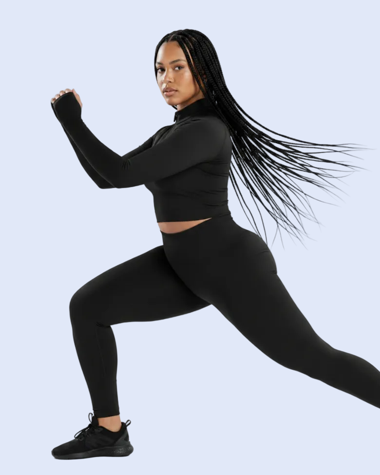 Black - Active Pose
