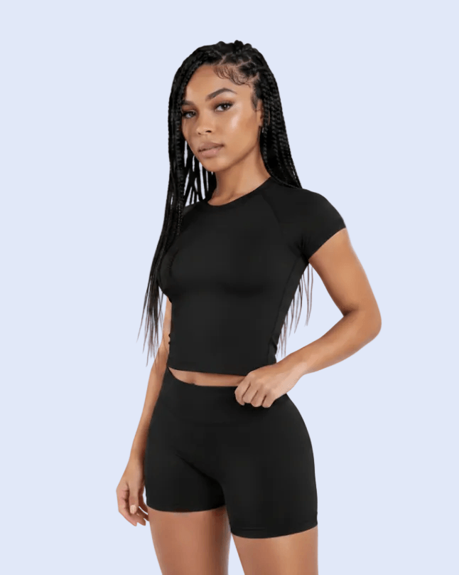Black front torso