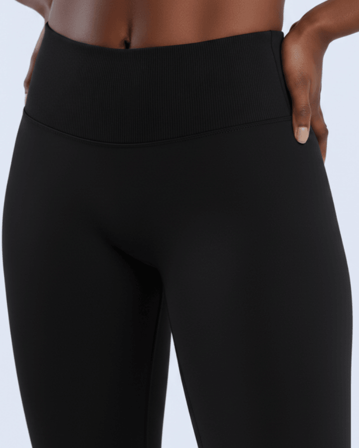Black Leggings Waistband Detail