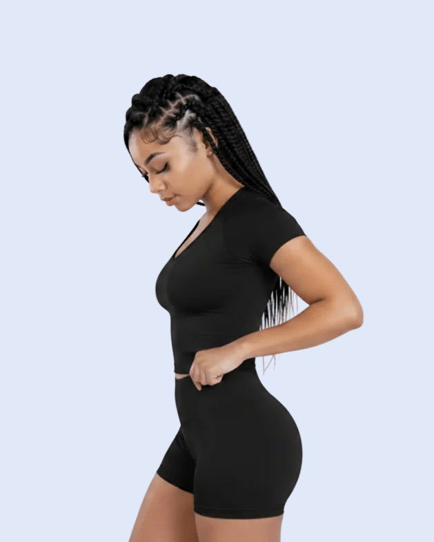 Black side profile