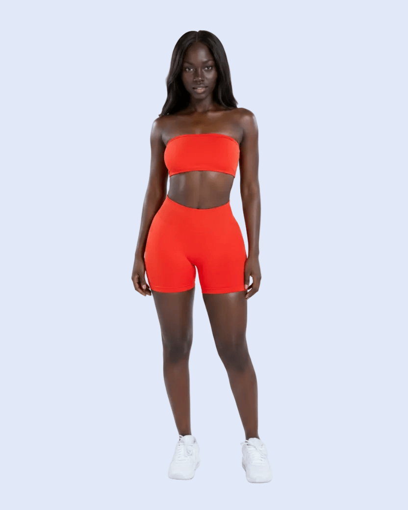 Candy Apple Red Set - Full Body with White Air Max Sneakers