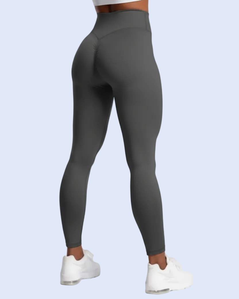 Charcoal gray alternate back three-quarter view