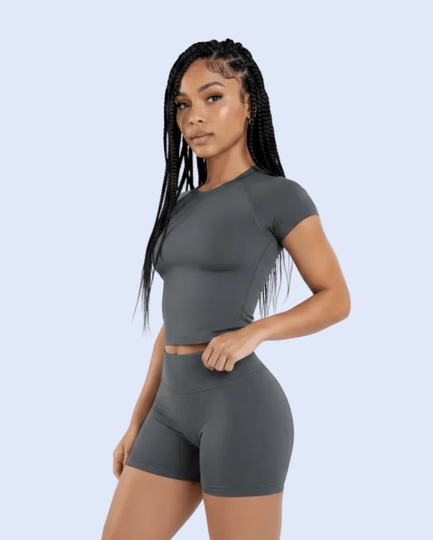 Charcoal Gray - Front Torso