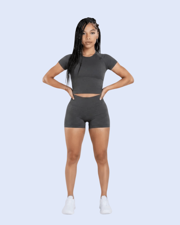 Charcoal Gray - Hands on Hips