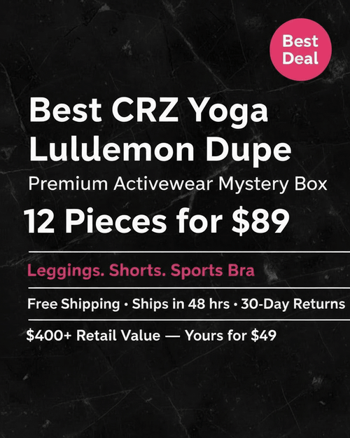 CRZ Yoga Lululemon Dupe 12PC – 4:5