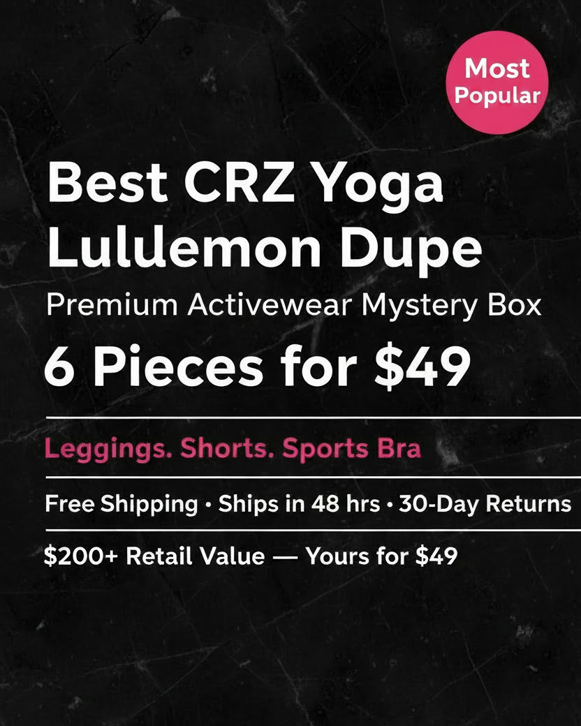 CRZ Yoga Lululemon Dupe 6PC – 4:5