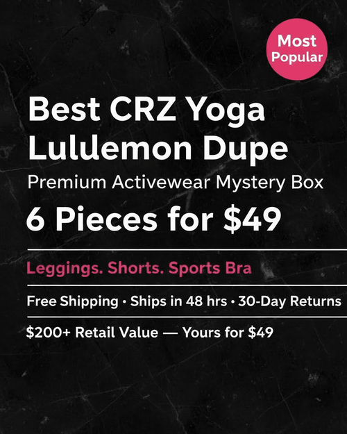 CRZ Yoga Lululemon Dupe 6PC – 4:5