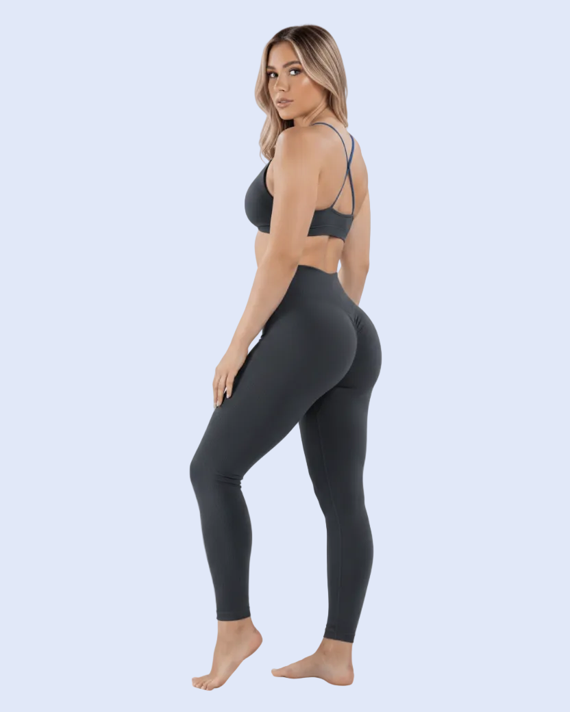 Dark Gray - 3/4 Side Full Body Glute