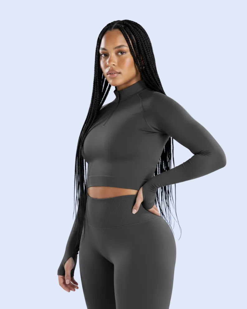 Dark Gray - 3/4 Side Lean