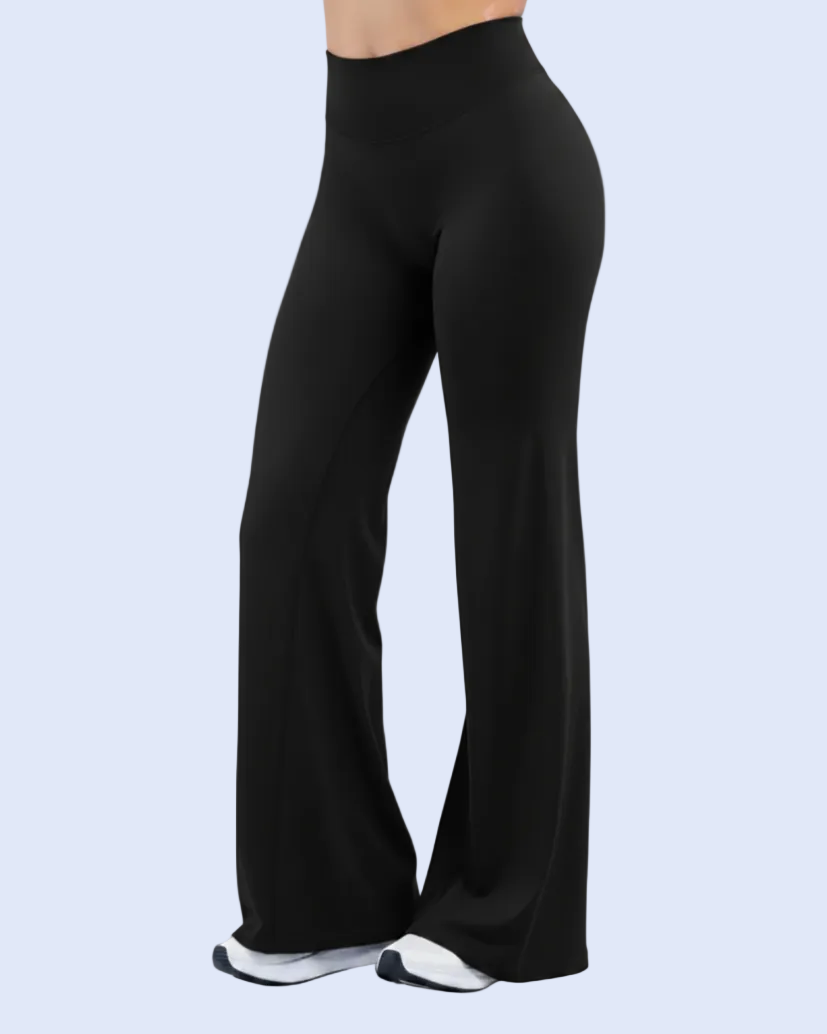 Defy Wide Leg - Black - Side 3/4