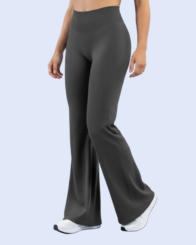 Defy Wide Leg - Charcoal Gray - Front 3/4