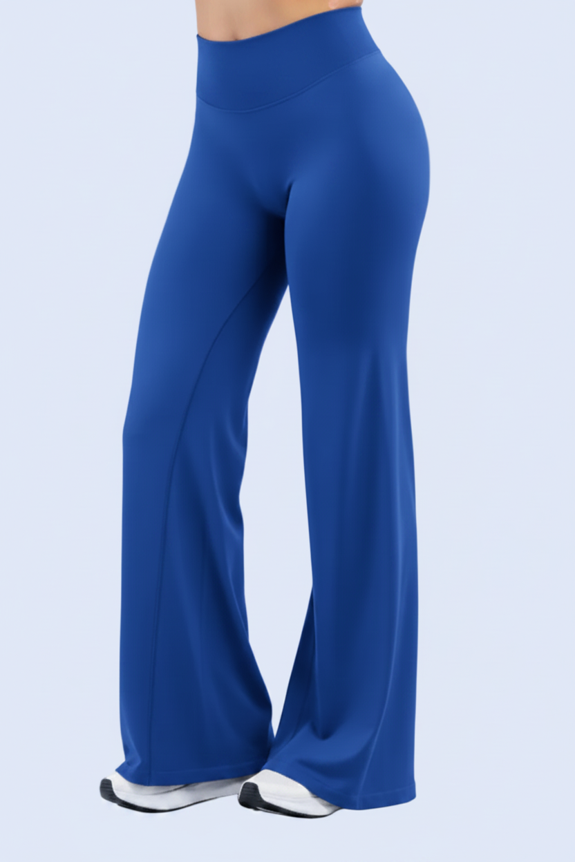 Defy Wide Leg - Electric Blue - Side 3/4