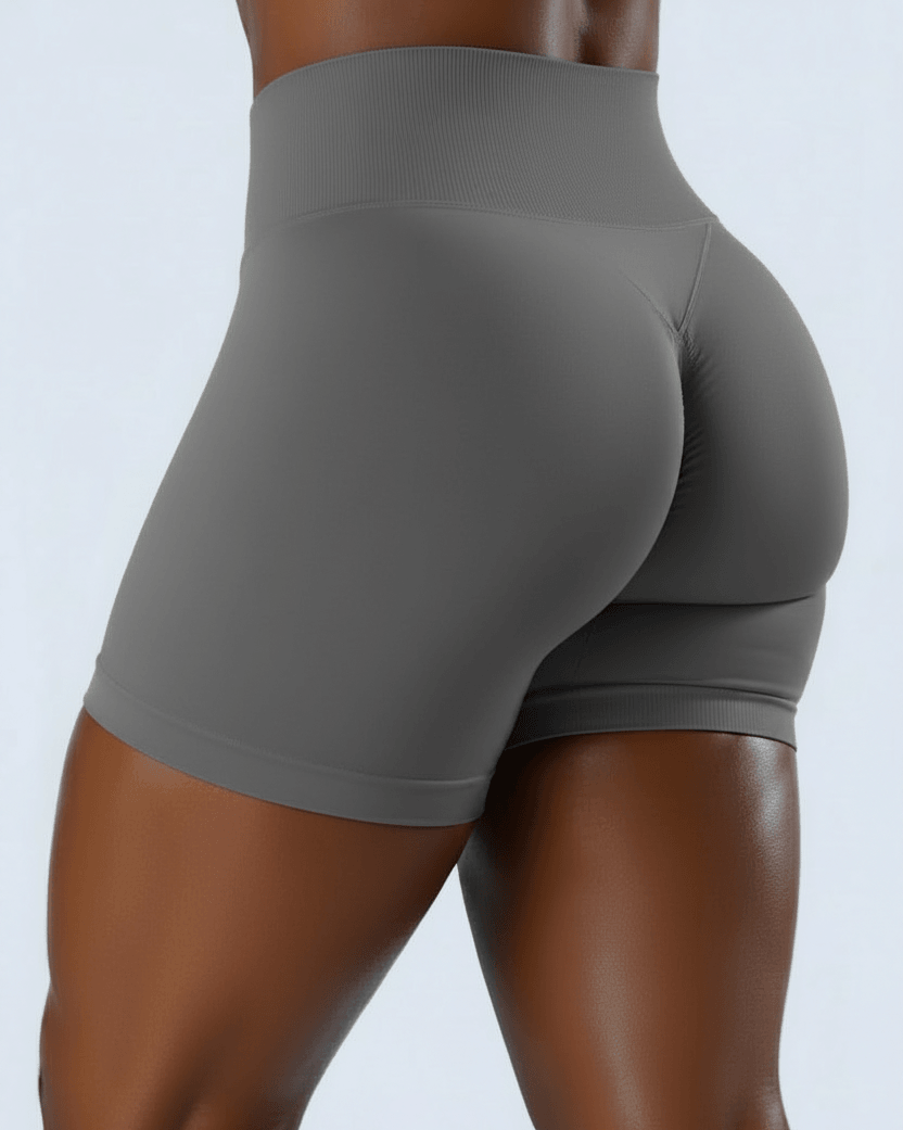 Effect Scrunch Shorts - Grey | 4.5
