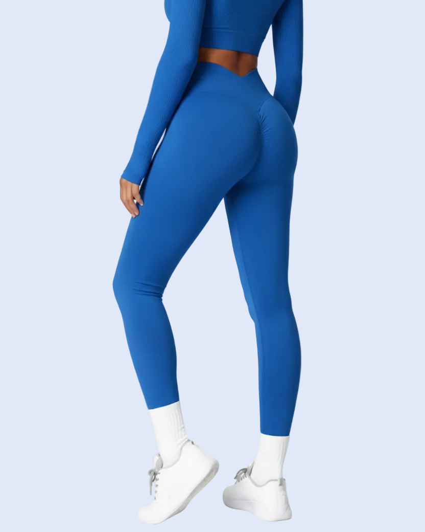 Electric Blue Back 3/4