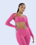 Electric Blue Front Lean → Bubblegum Pink