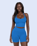 Electric Blue Front Torso