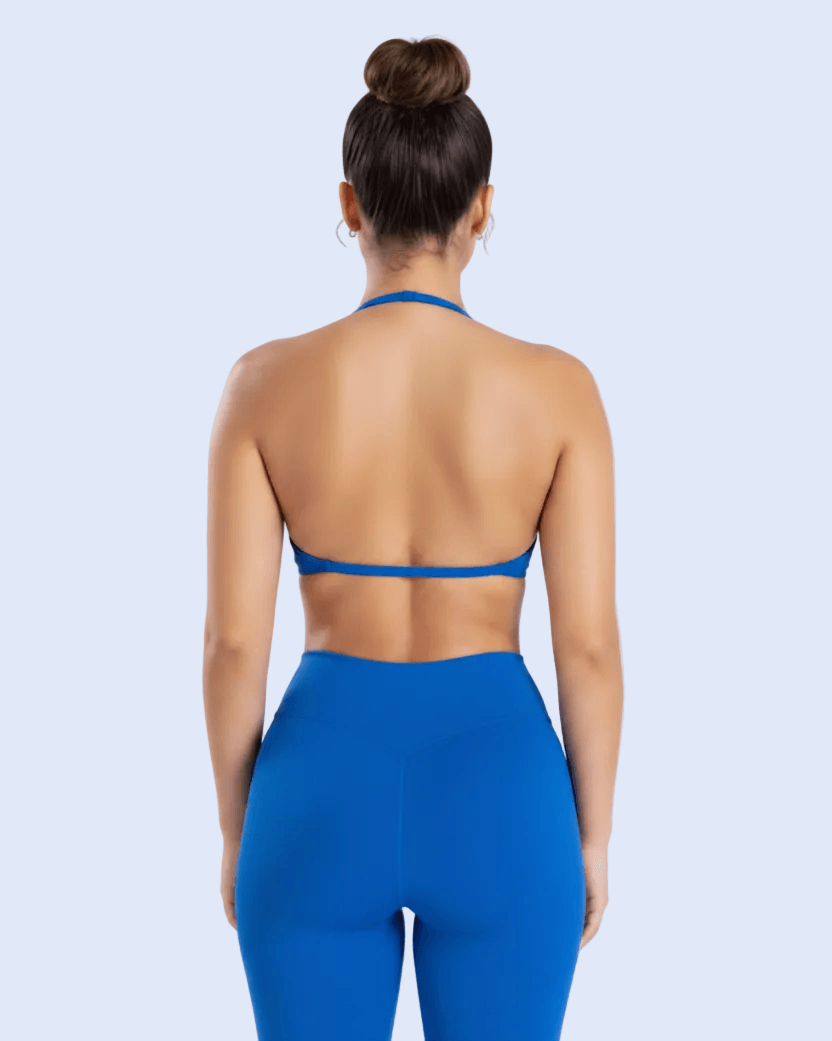 Electric Blue Full Back View