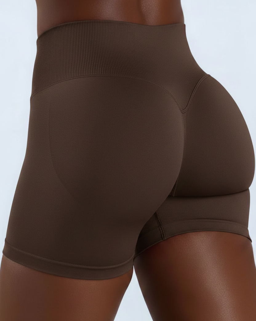 Espresso Brown – Back Close-Up Scrunch