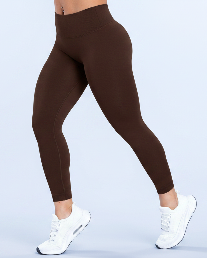 Front Athletic Stance - Espresso Brown