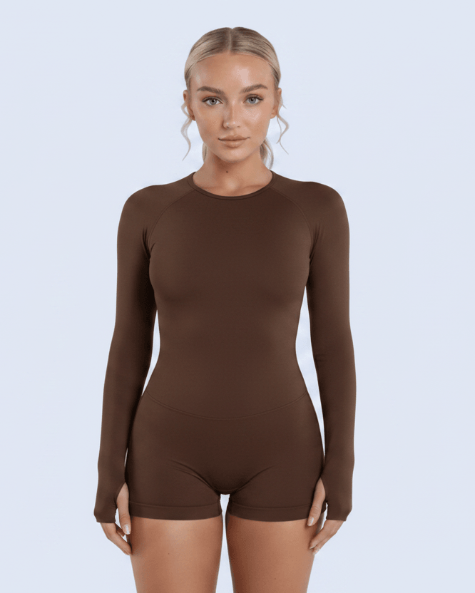 Front full body — espresso