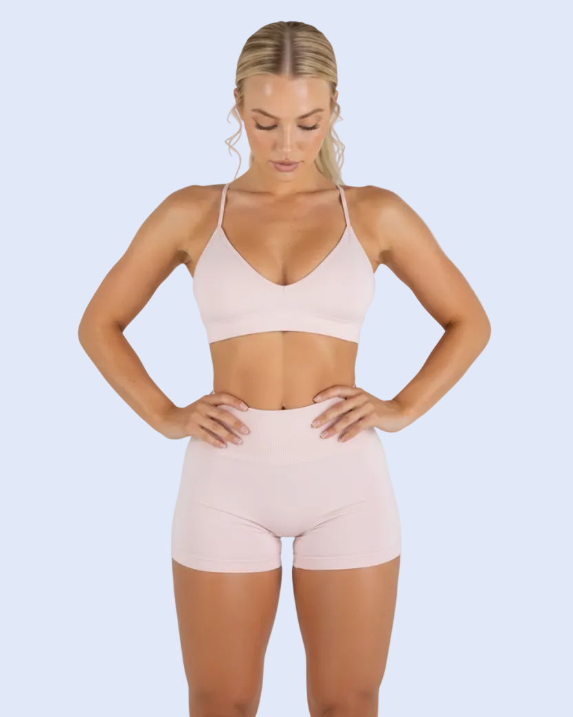 Full body front looking down - Classic Pink