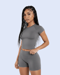 Grey front torso