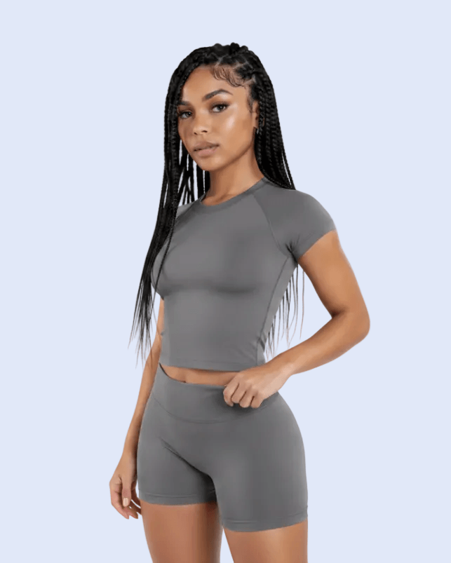Grey front torso