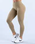 Latte Leggings - Front Side Angle