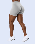 Light Grey Shorts - Back Diagonal