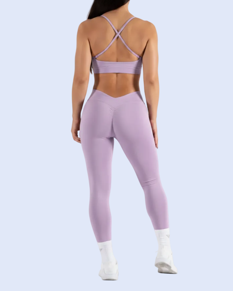 Lilac Strappy Back